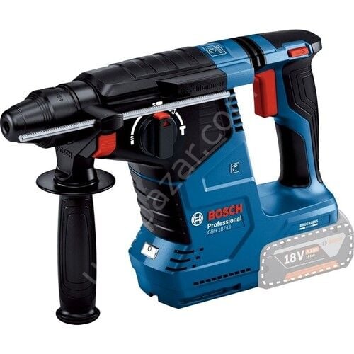 0611923020 Bosch Professional Gbh 187-LI Professional (Solo) Akülü Kırıcı-Delici - (Aküsüz)